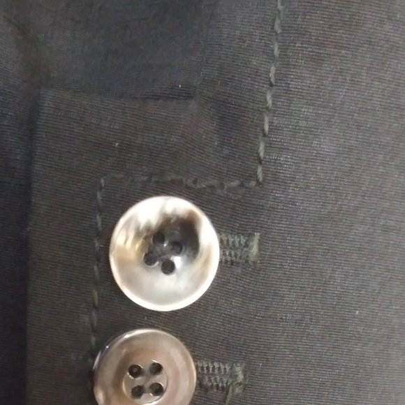 Gucci Double-Breasted Indigo Blazer Size 42 Euro 4 US S. All Authentic Markings. - Picture 10 of 10